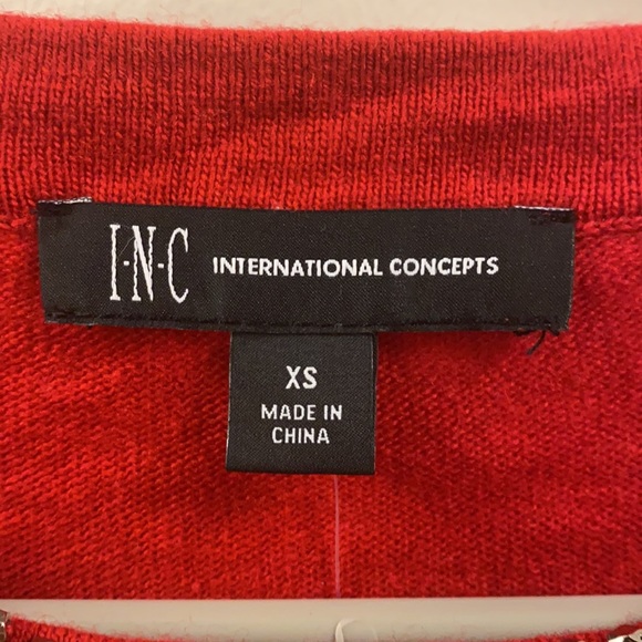 Inc Embellished Keyhole Sweater, Created for Macys - Picture 6 of 7